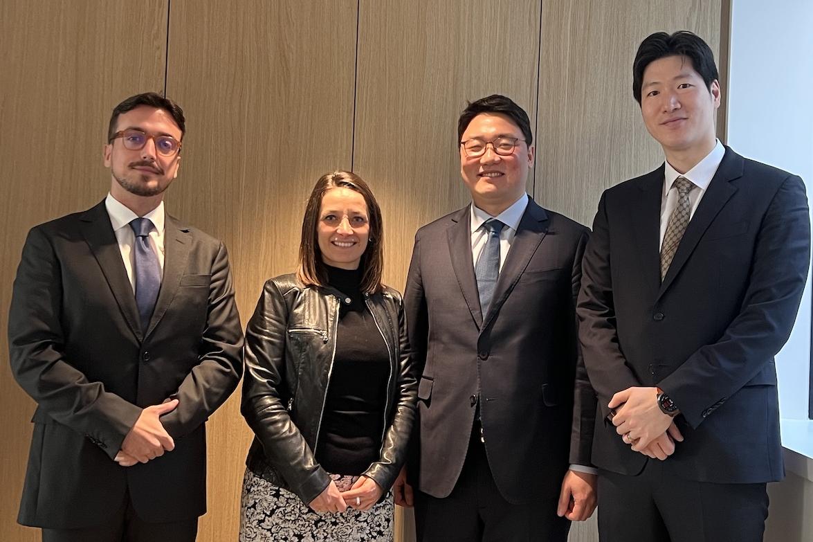 delegation sud coréenne