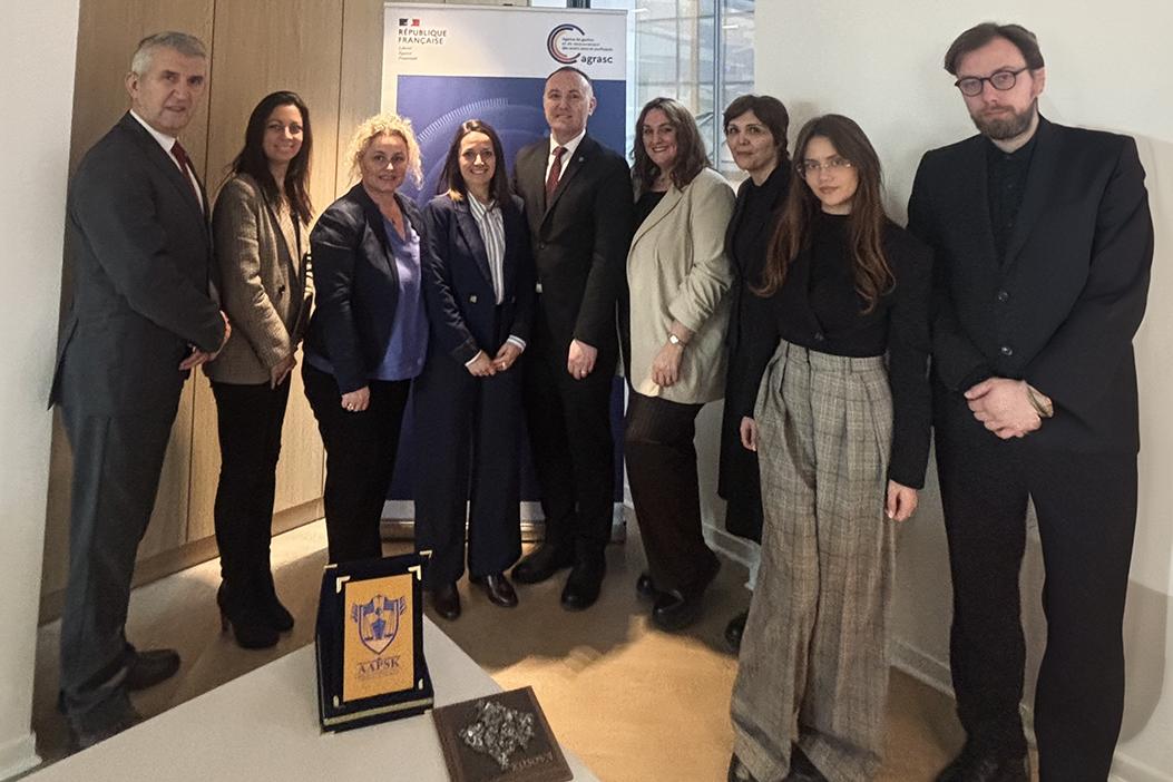 Rencontre avec l'agence homologue du Kossovo