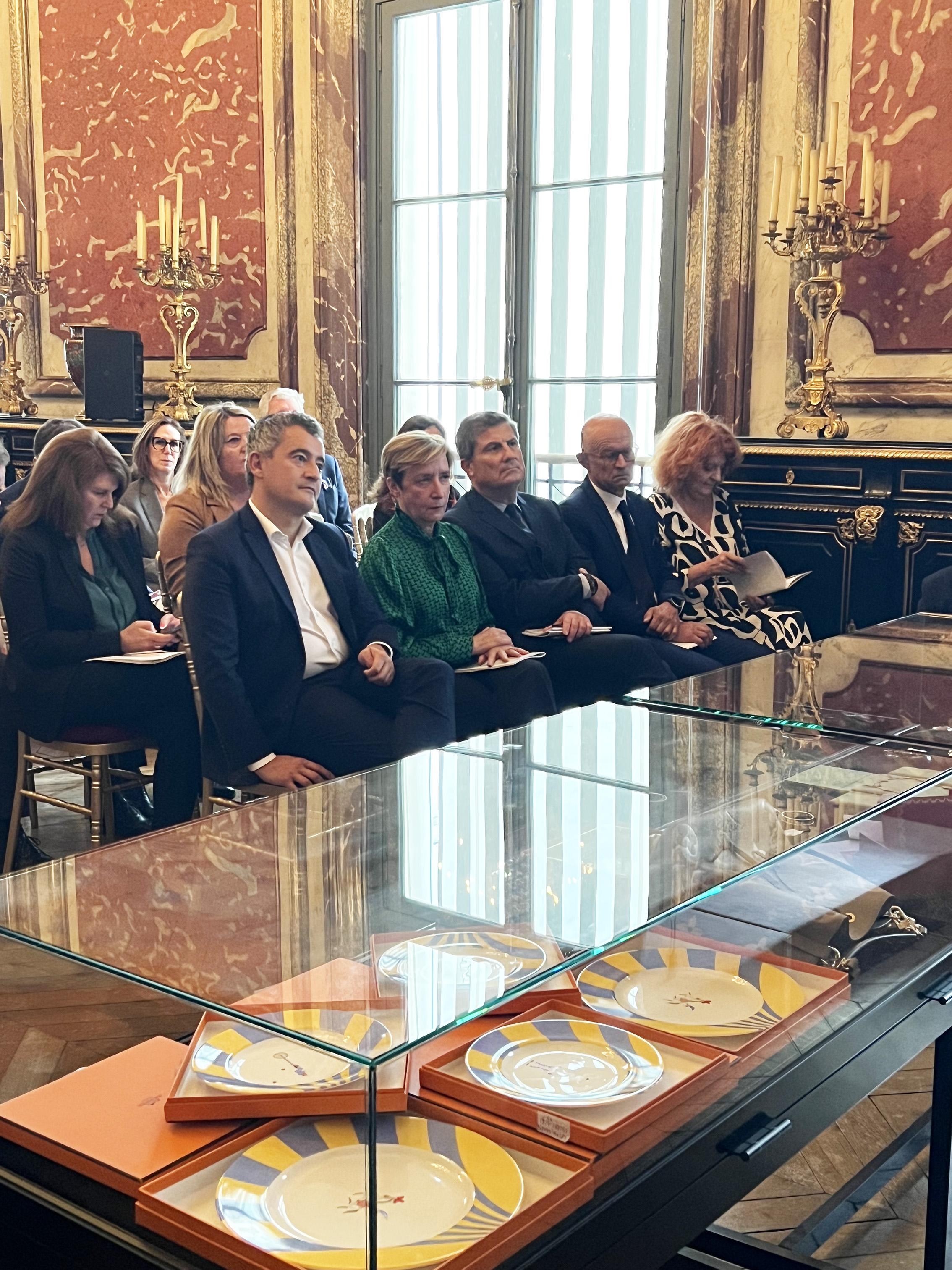 vente en présence du ministre