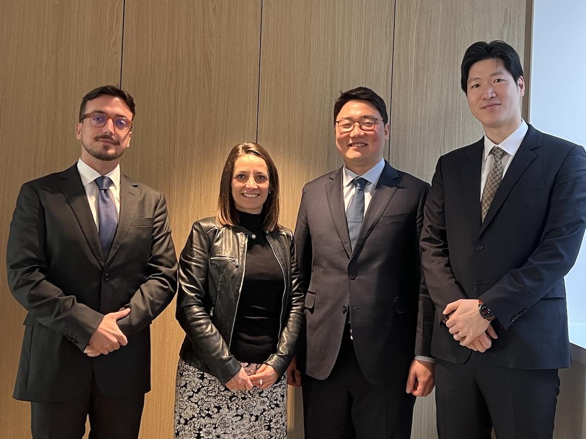 delegation sud coréenne